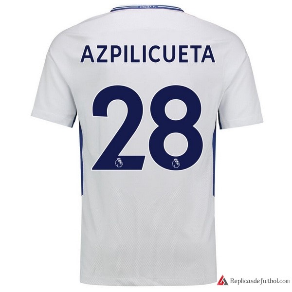 Camiseta Chelsea Segunda equipación Azpilicueta 2017-2018